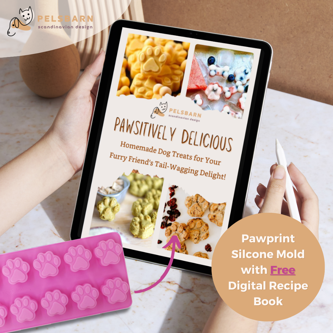 Pawprint Silicone Mold & Recipes