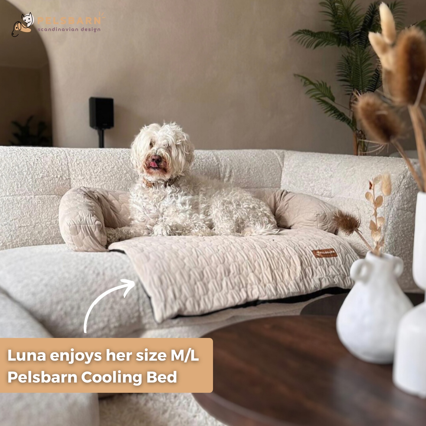 Pelsbarn Cooling Bed (4x more effective)