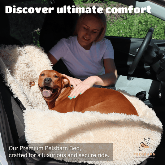 Pelsbarn Comfy Car Bed for safe rides