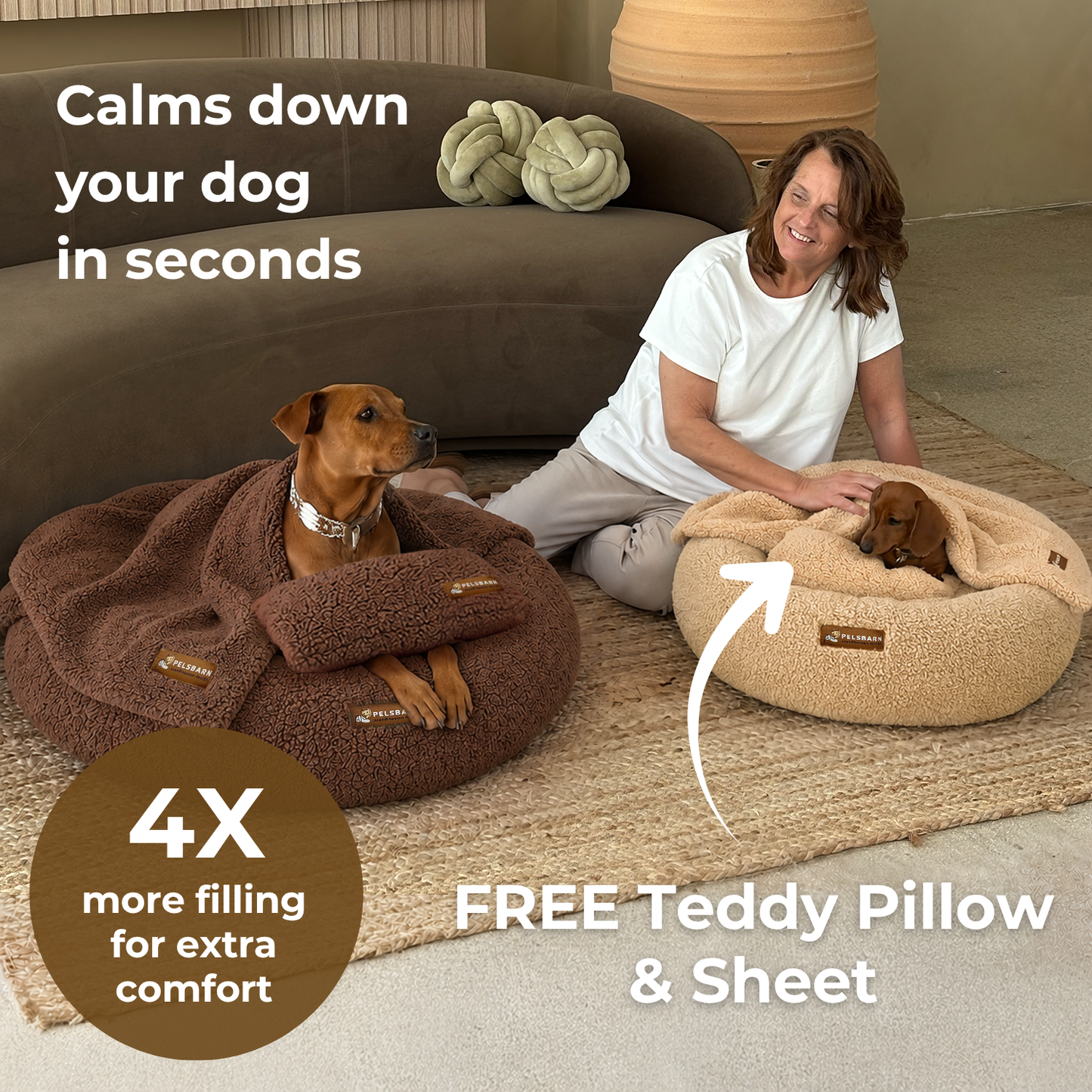Teddy Donut Bed Bundle