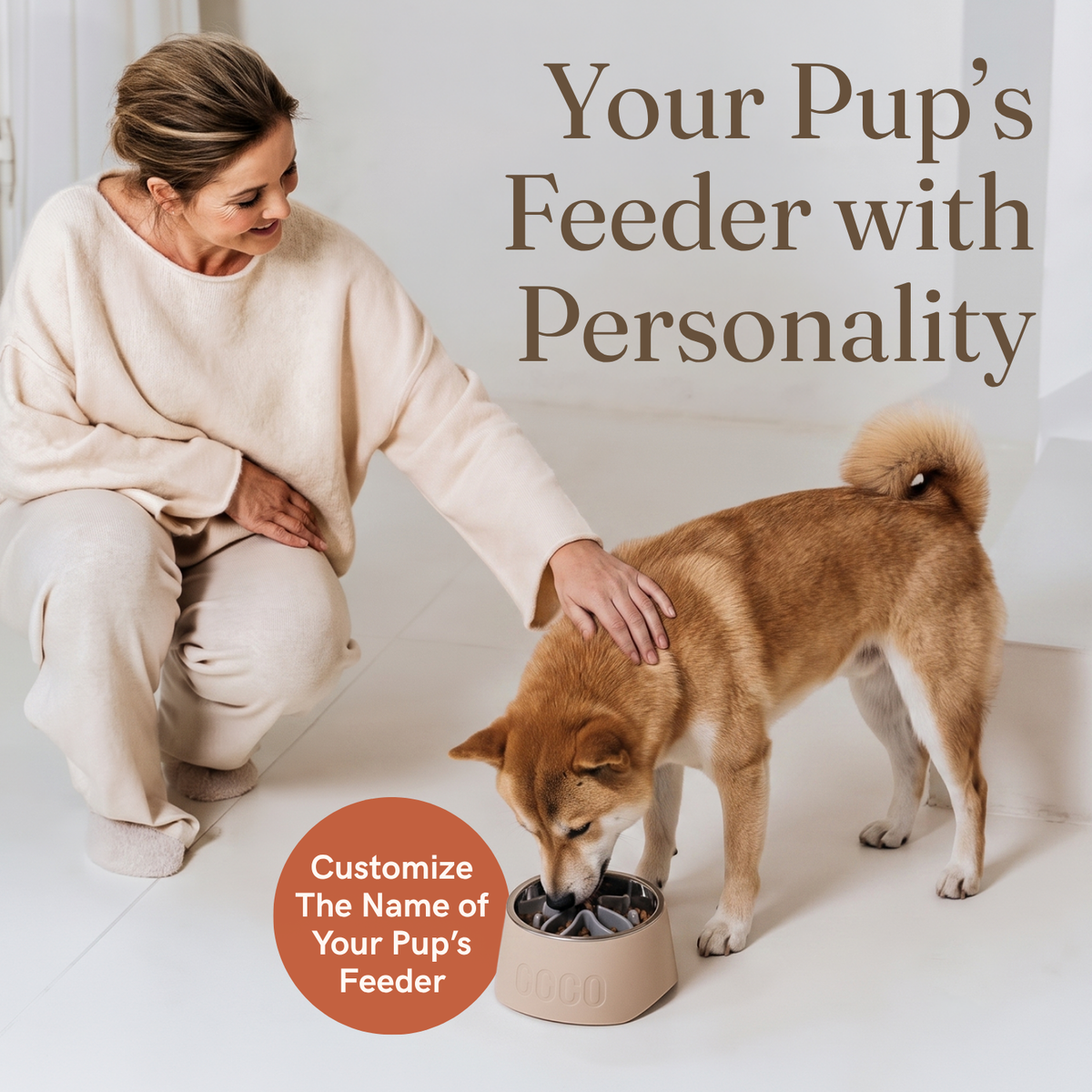Elevated Dog Feeder