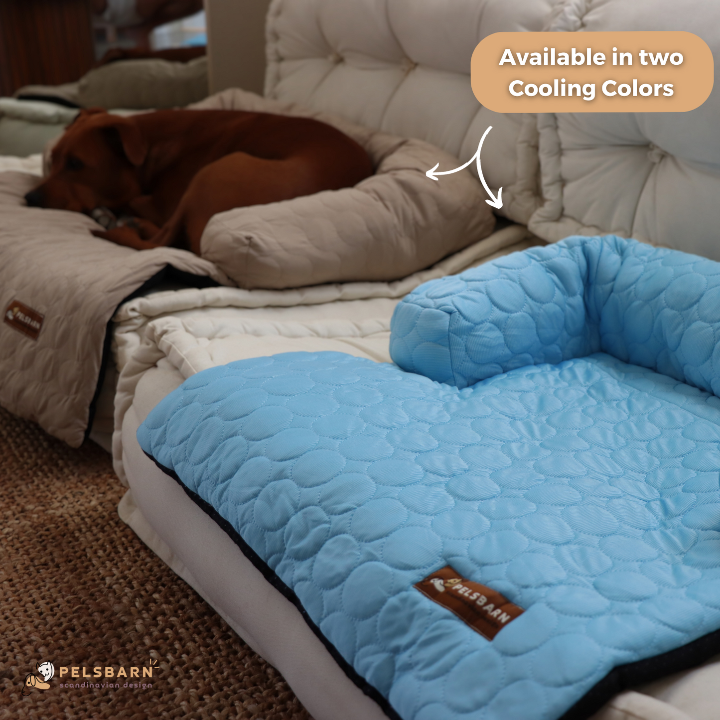 Pelsbarn Cool Down Bed (4x more cooling)