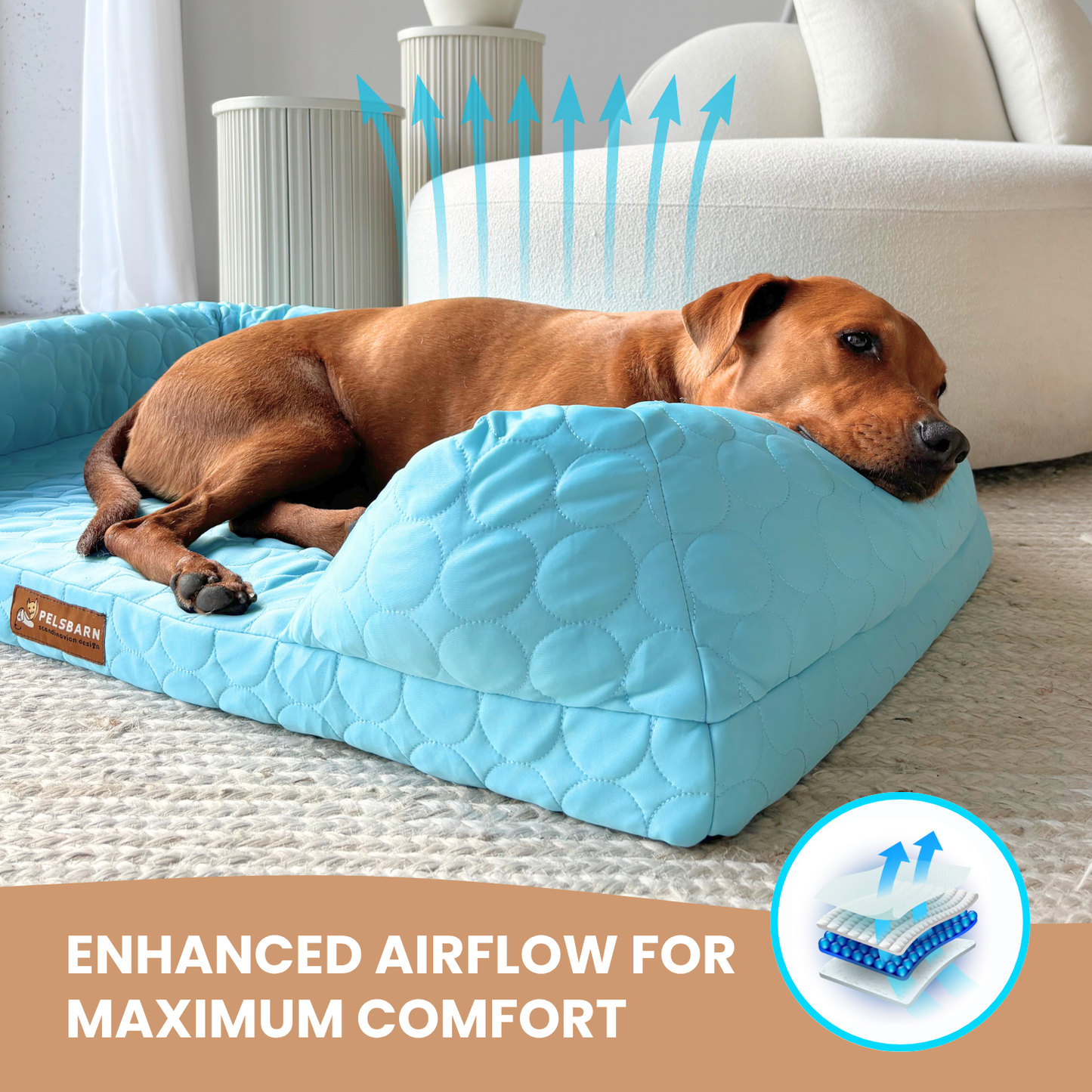Cooling Orthopedic Bed