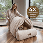 Pelsbarn Dome House Dog Bed in Boucle