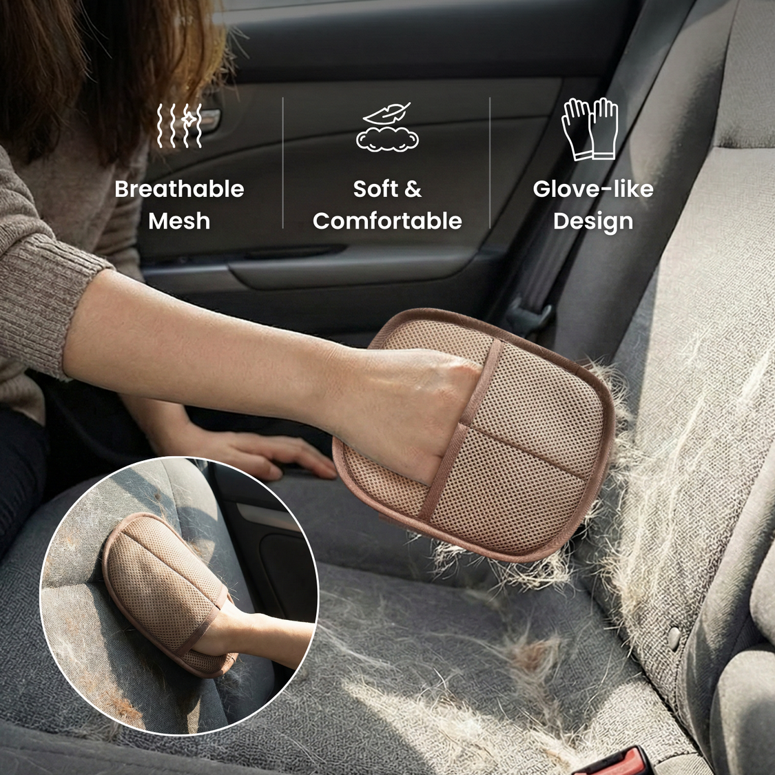 Pelsbarn Hair Removal Glove