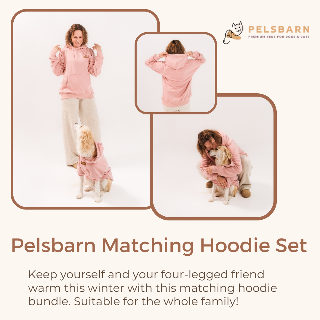 Sudadera con capucha Pelsbarn a juego