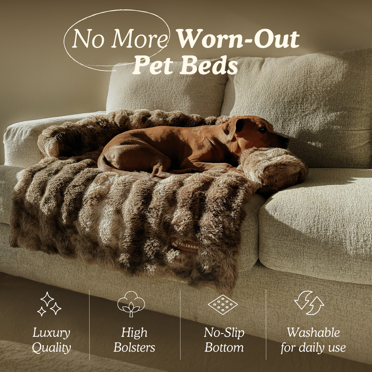 Pelsbarn Luxurious Sofa Bed