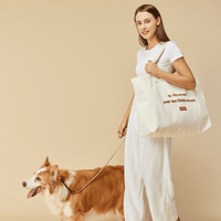 'Be the person your dog thinks you are' Tote Bag