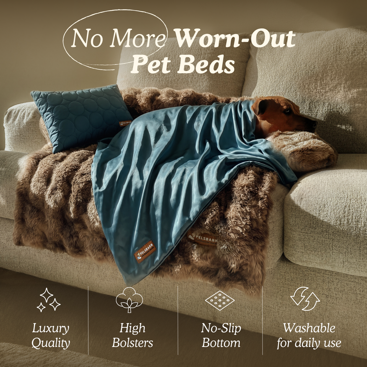 Pelsbarn Luxurious Sofa Bed