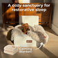The Real Dog Bed + Free Calming Blanket
