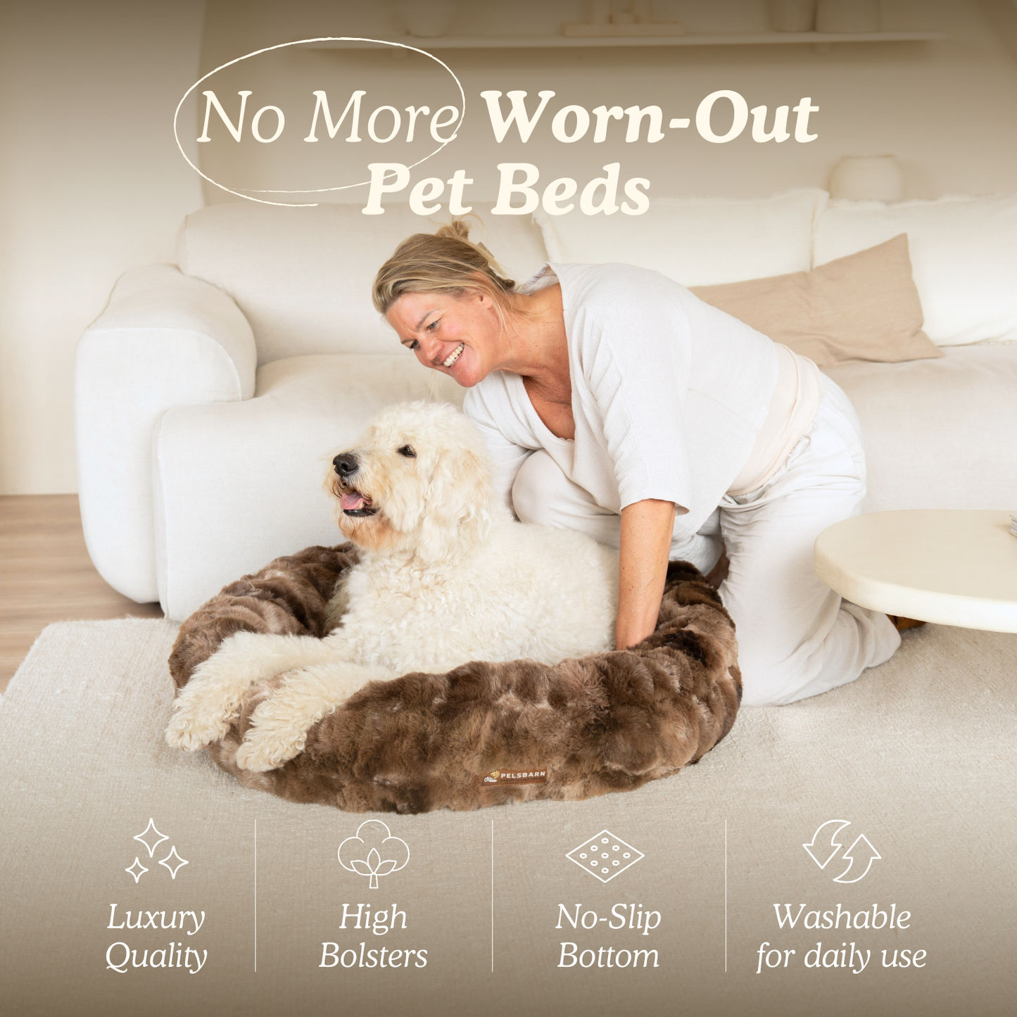 Luxurious Donut Bed 1+1