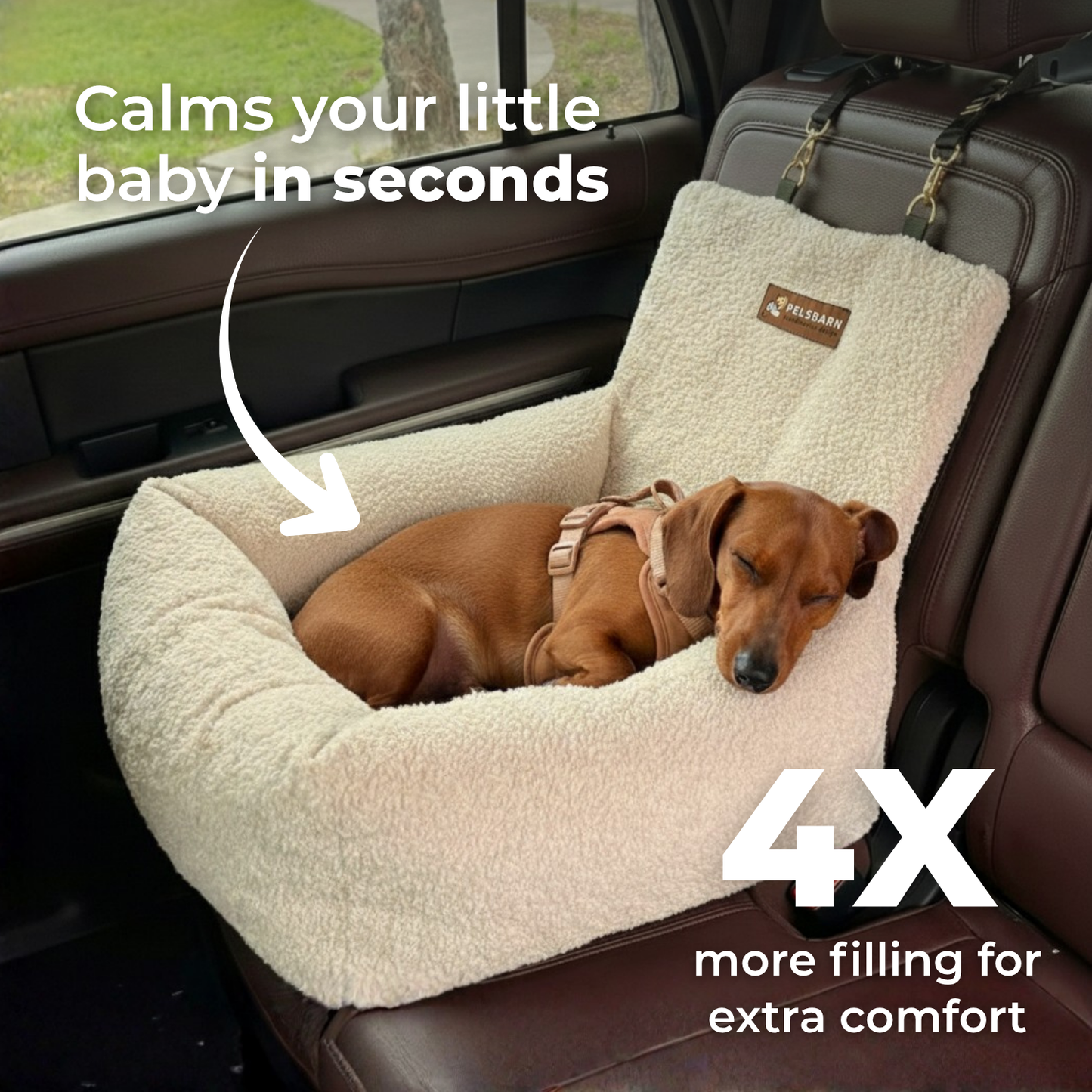 Pelsbarn Teddy Car Bed