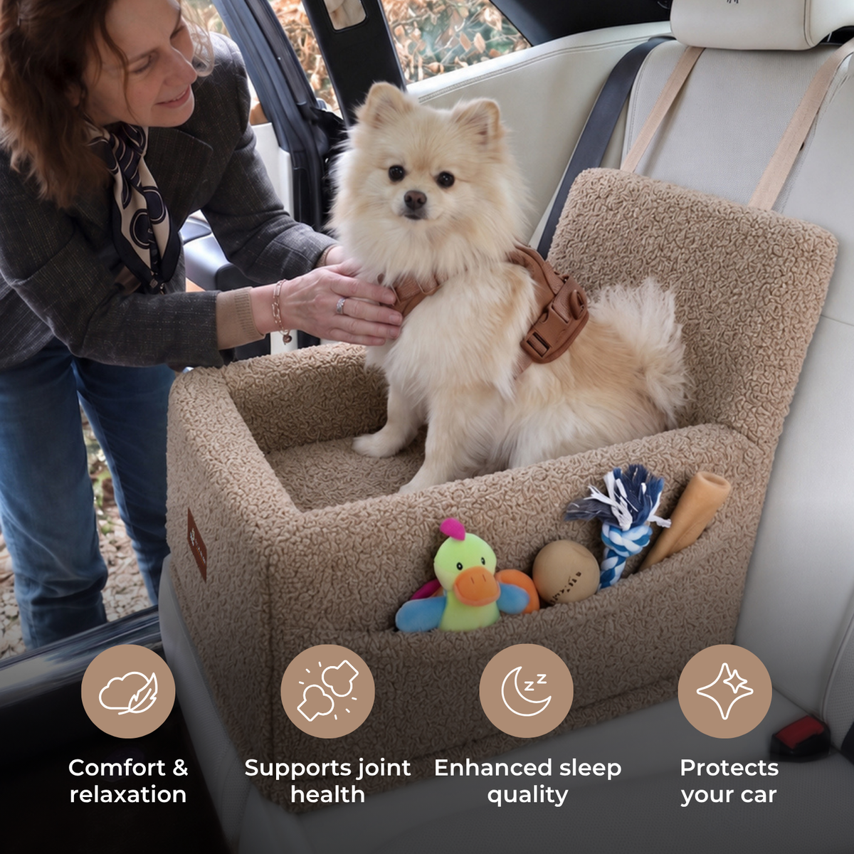 Luxe Teddy Car Bed