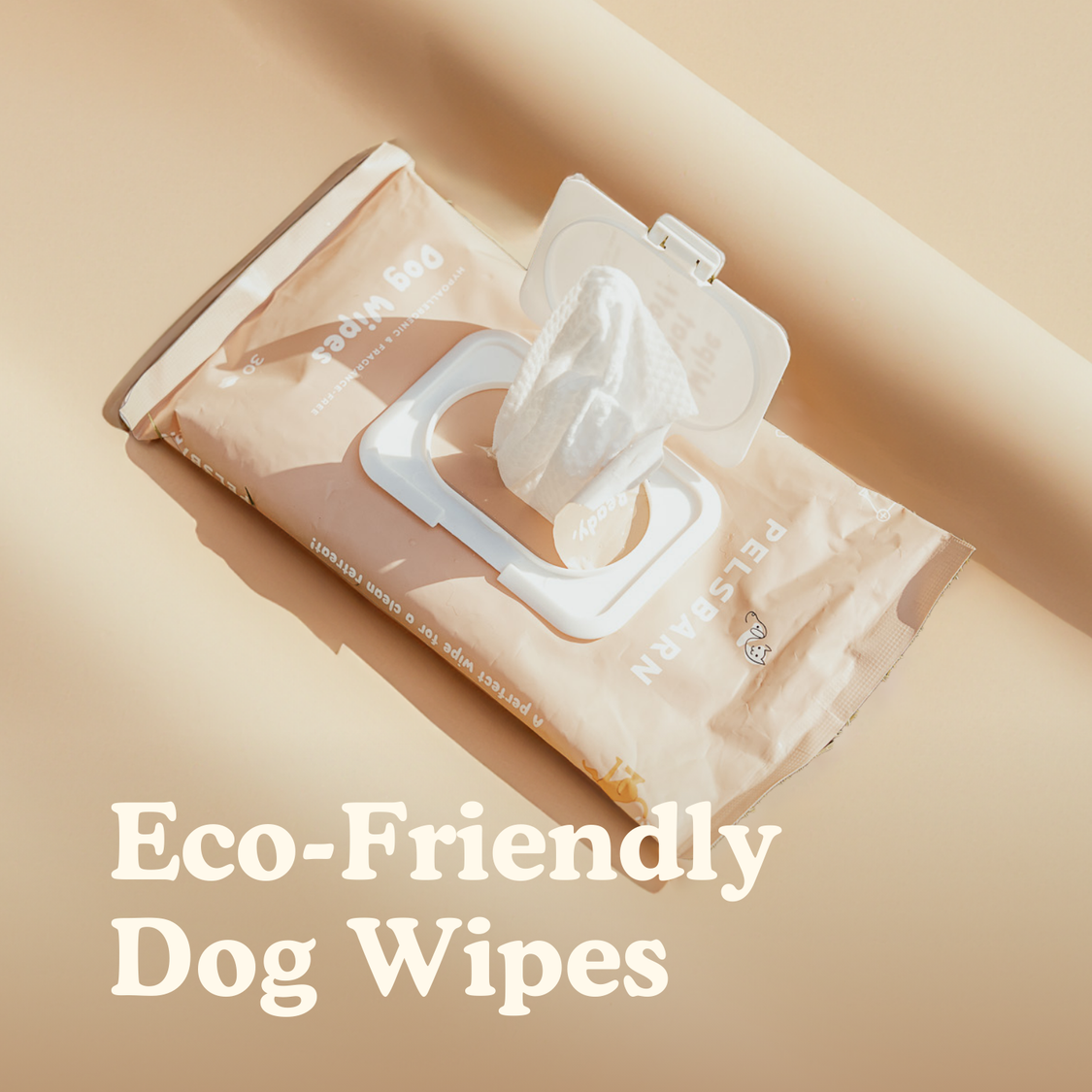 Eco Dog Wipes for clean paws