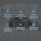 Cooling Orthopedic Bed