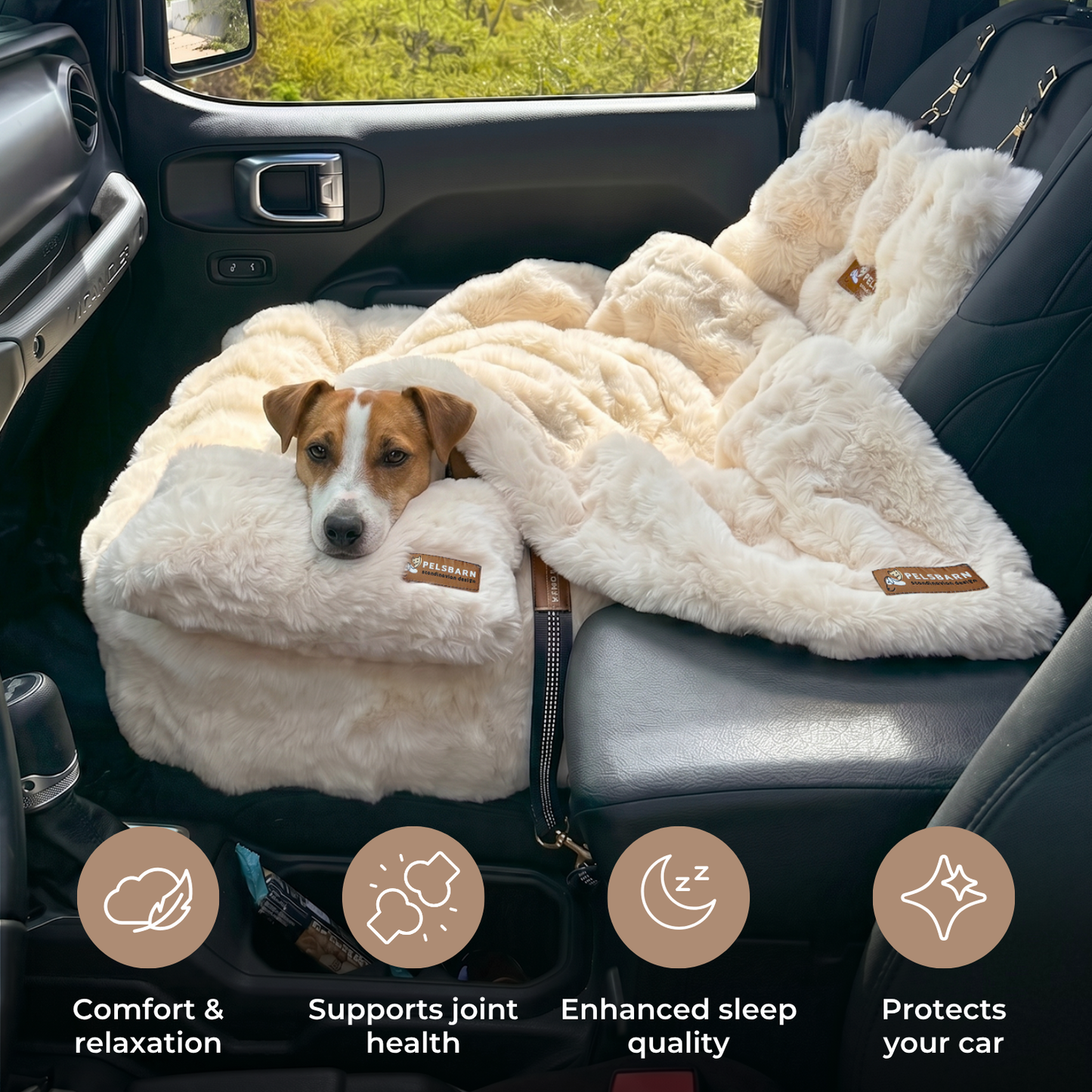 Luxurious Car Bed With Free Pillow & Blanket