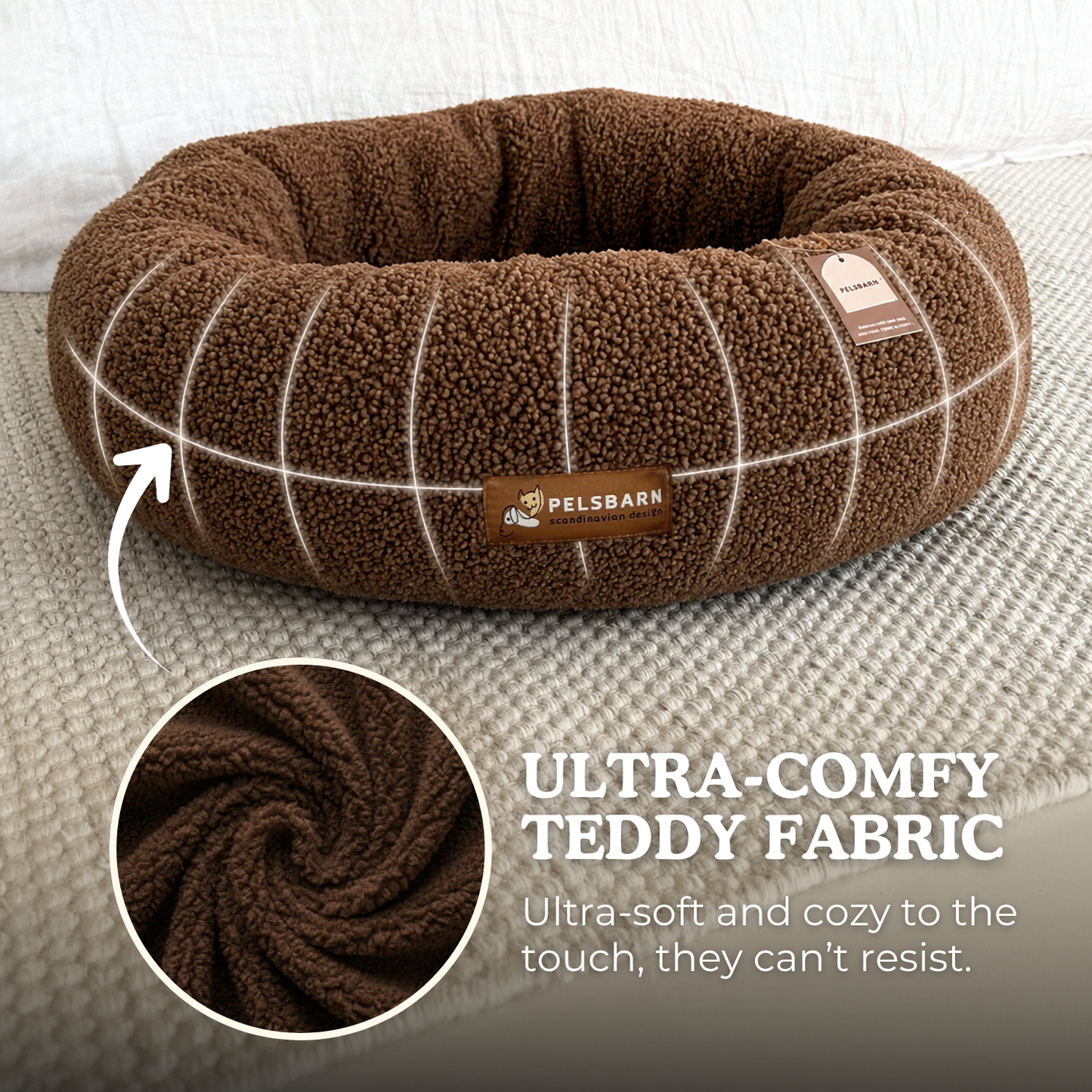 Teddy Donut Bed (1+1 )