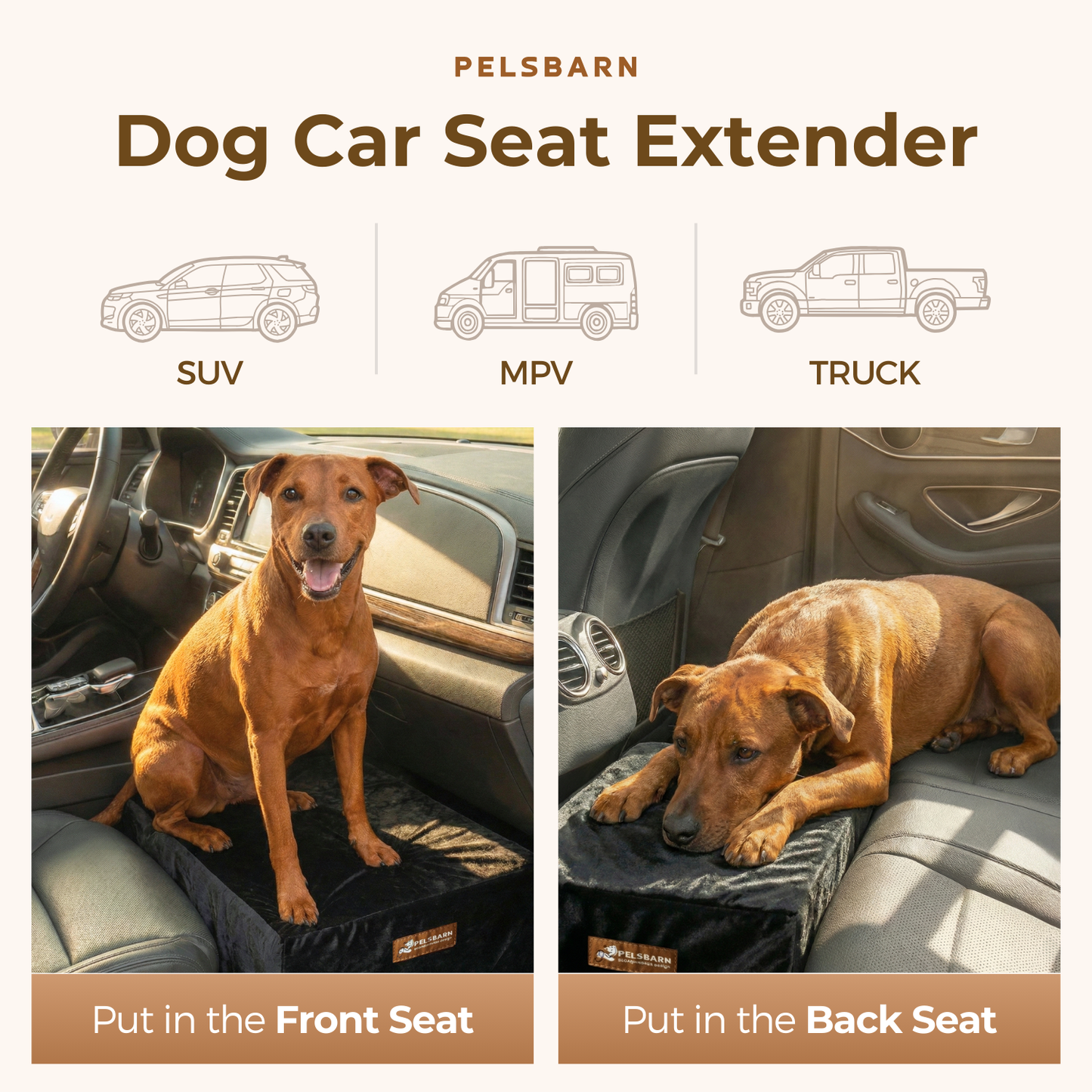 Dog Car Seat Extender