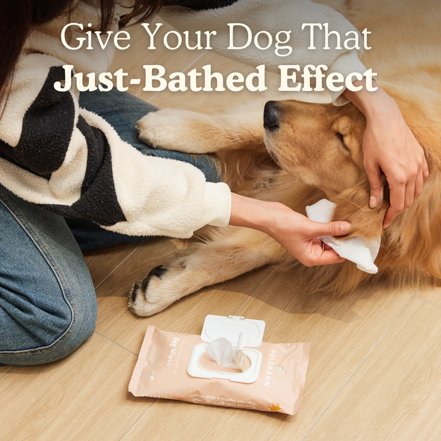 Dog Wipes for clean paws and fur (Must-Have)