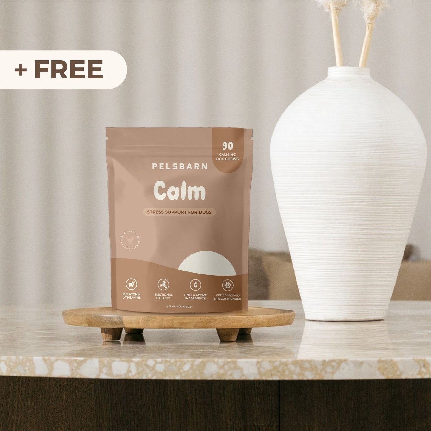 Luxurious Car Bed + Free Calming Chews