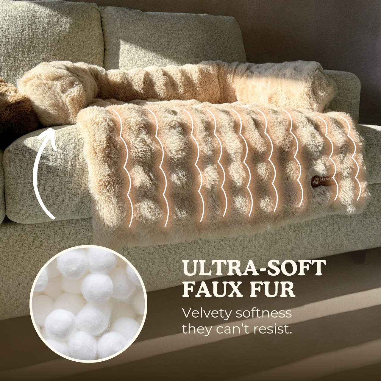 Pelsbarn Luxurious Sofa Bed