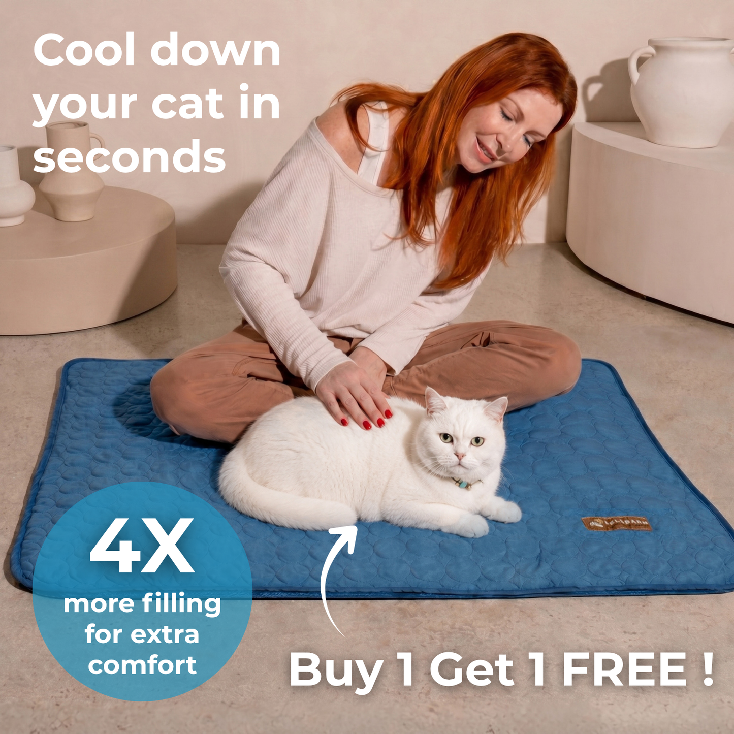 Pelsbarn Cooling Mat for Cats