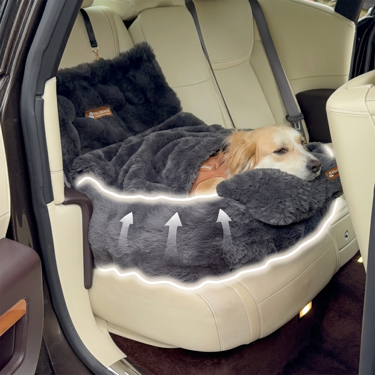 Luxurious Car Bed With Free Pillow & Blanket