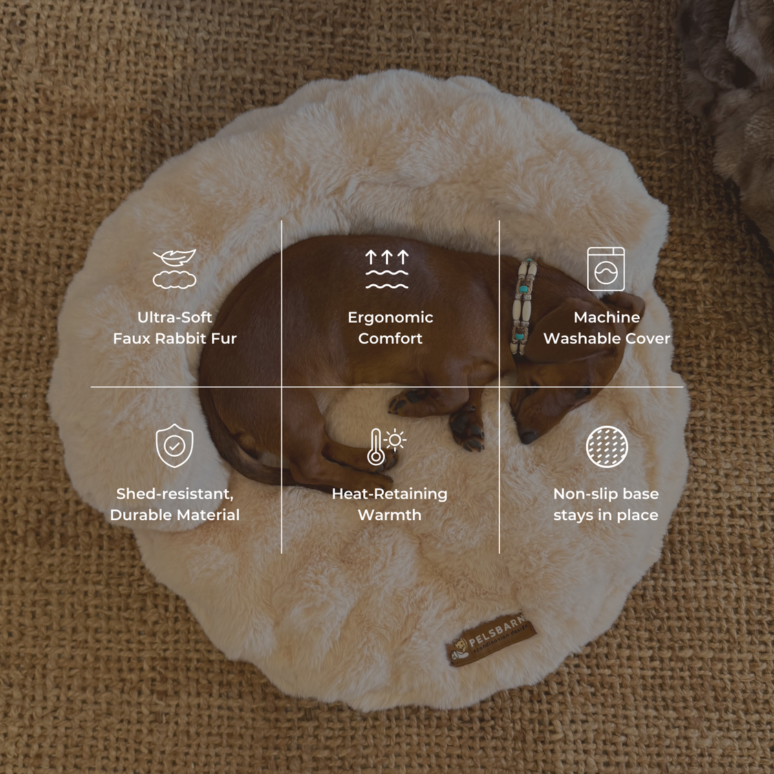 Luxurious Lounge Bed with Free Calming Blanket