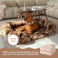 Luxurious Orthopedic Bed + FREE Luxurious Calming Blanket