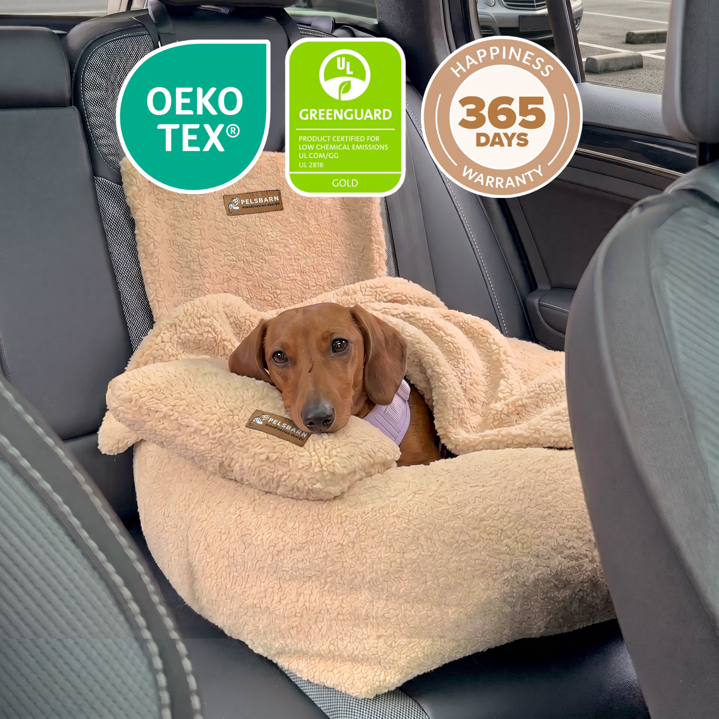 Pelsbarn Teddy Car Bed Bundle