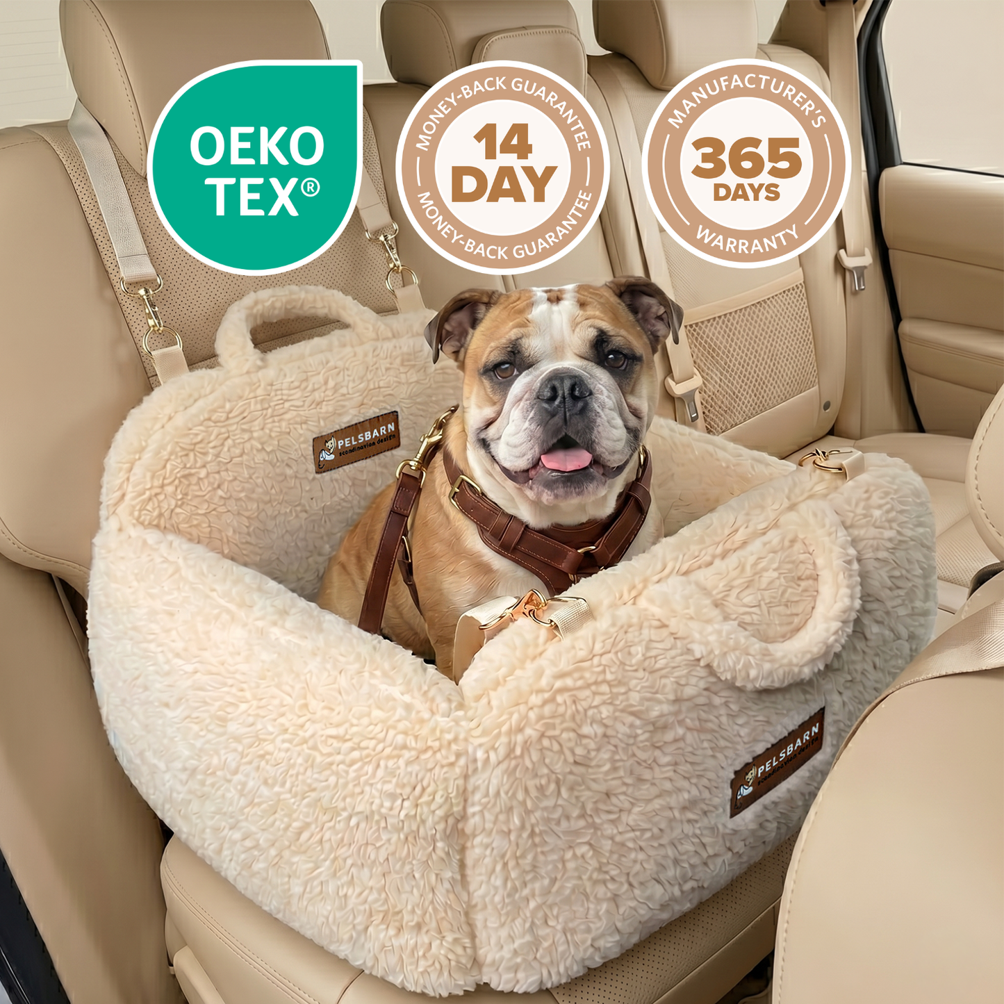 Pelsbarn Teddy Cozy Car Seat