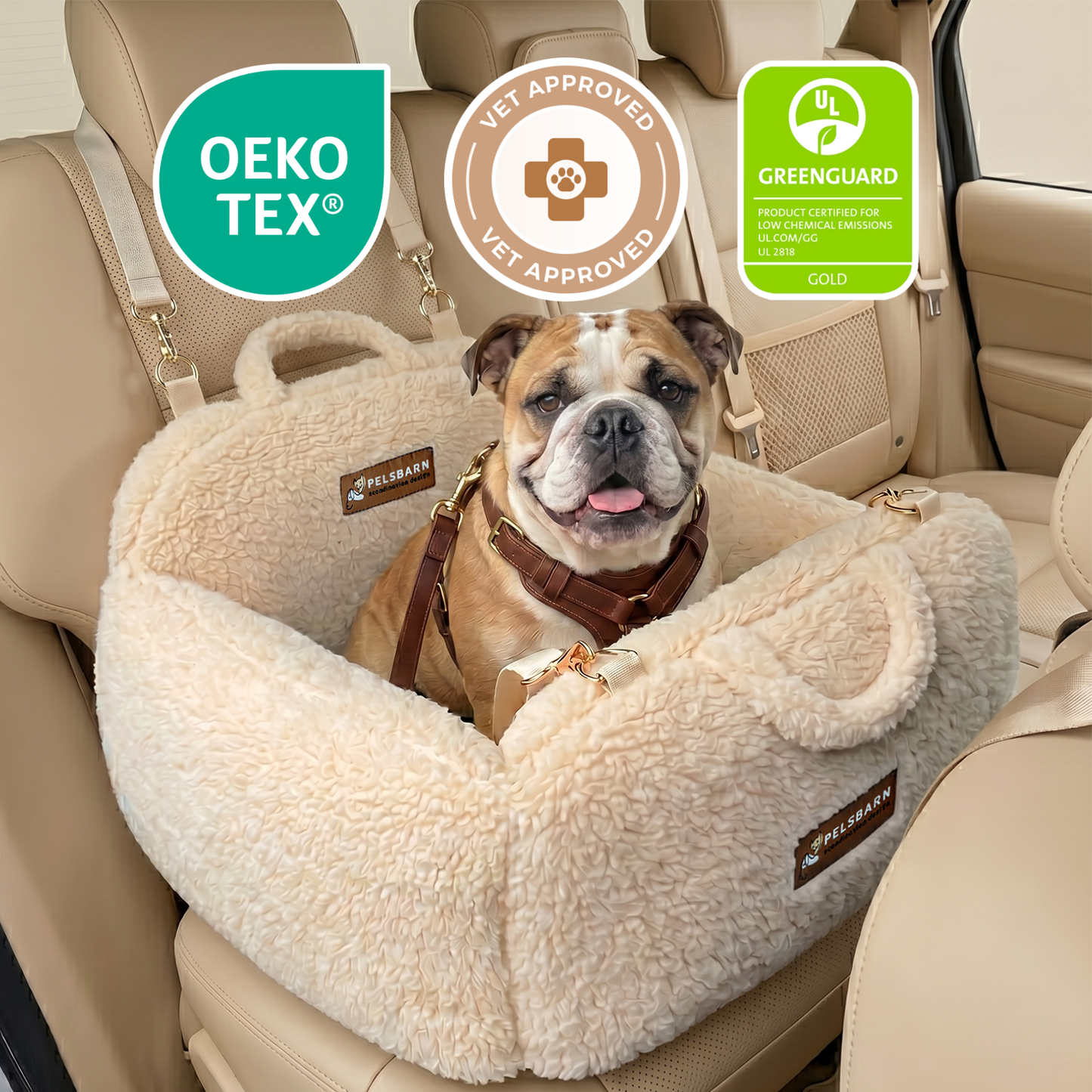 Pelsbarn Teddy Cozy Car Seat