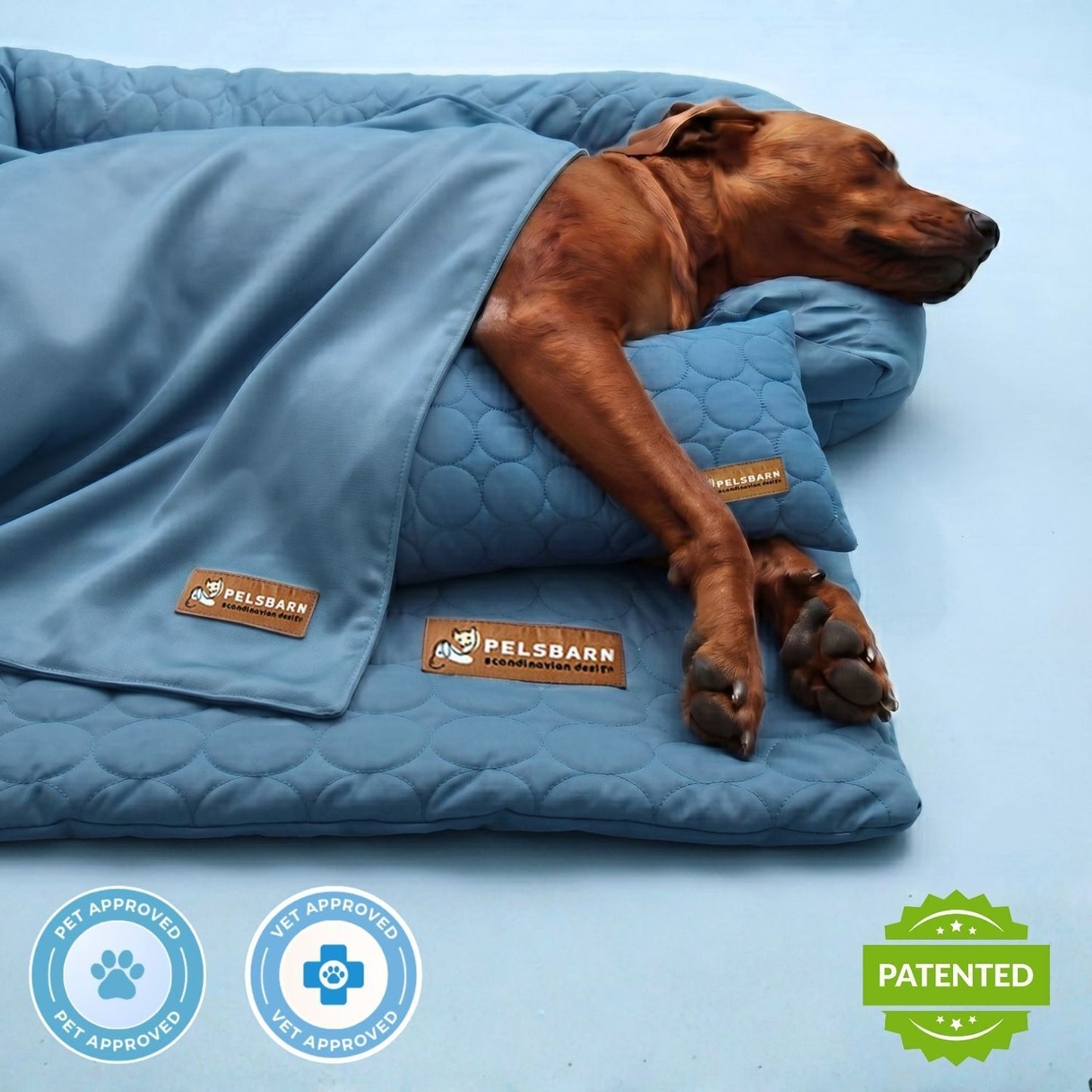 Heatrelief Cooling Dog Bed Complete Bundle