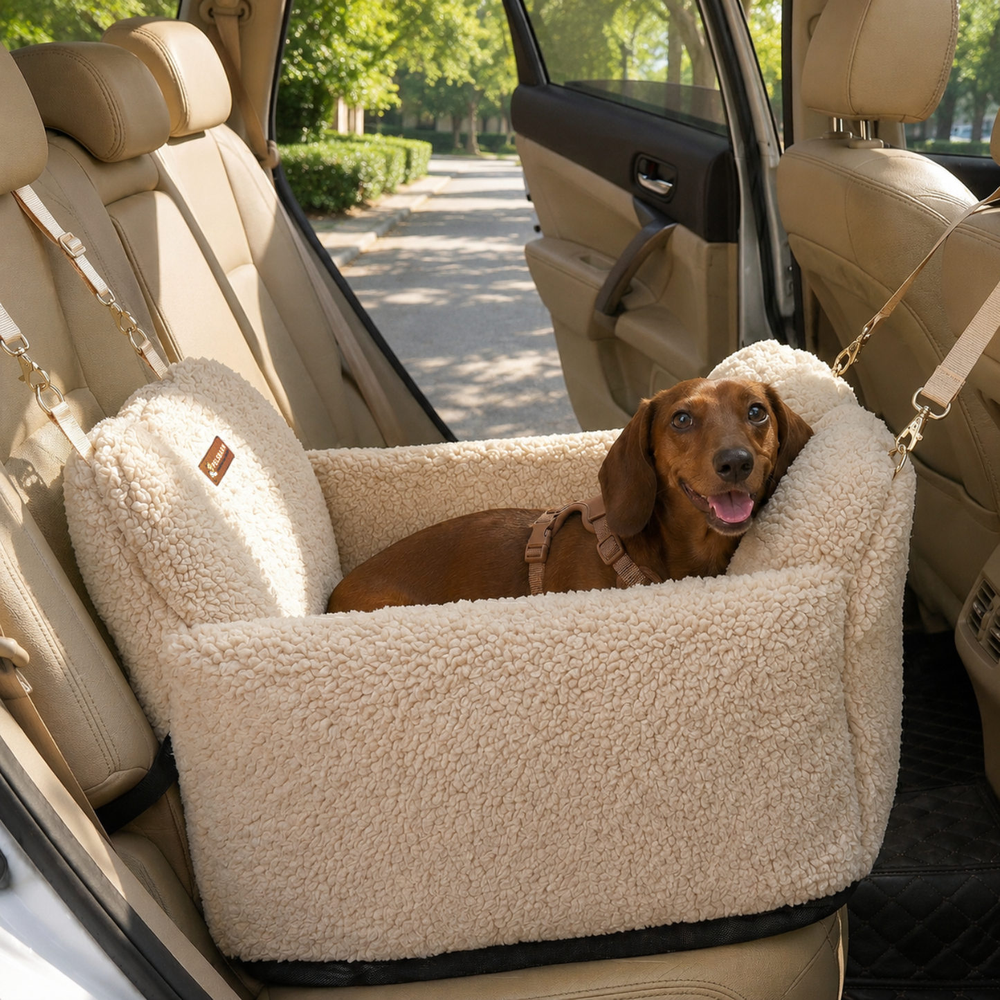 Pelsbarn Teddy Cozy Car Seat