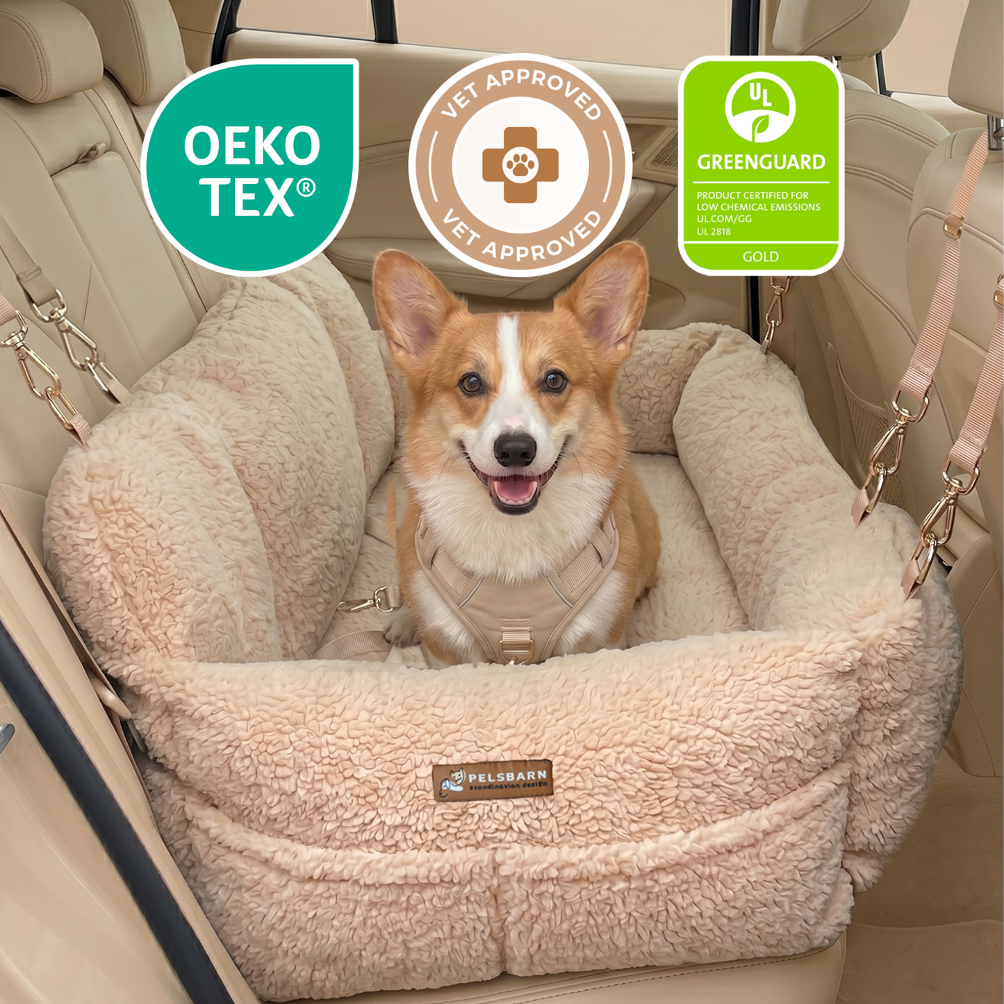 Pelsbarn Cozy Car Seat XL