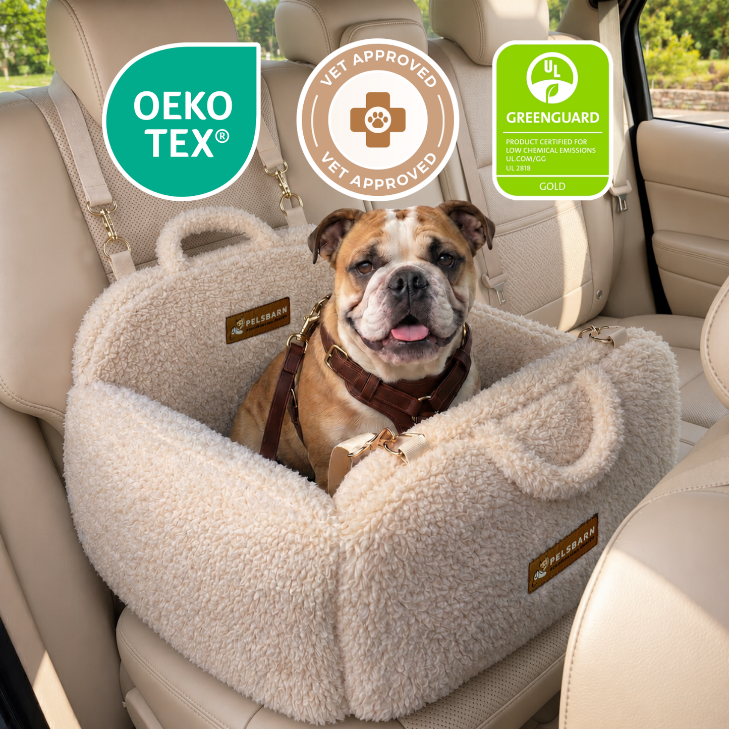 Pelsbarn Teddy Cozy Car Seat