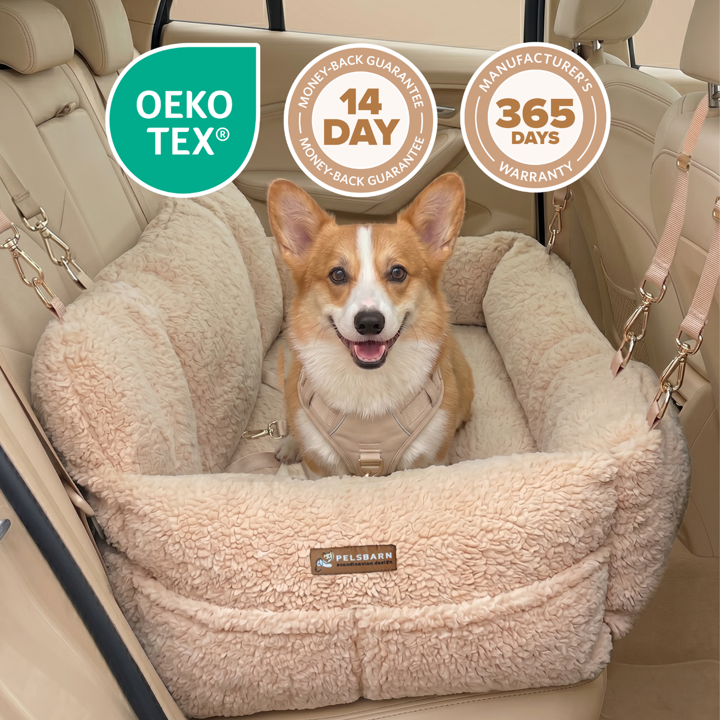 Pelsbarn Cozy Car Seat XL