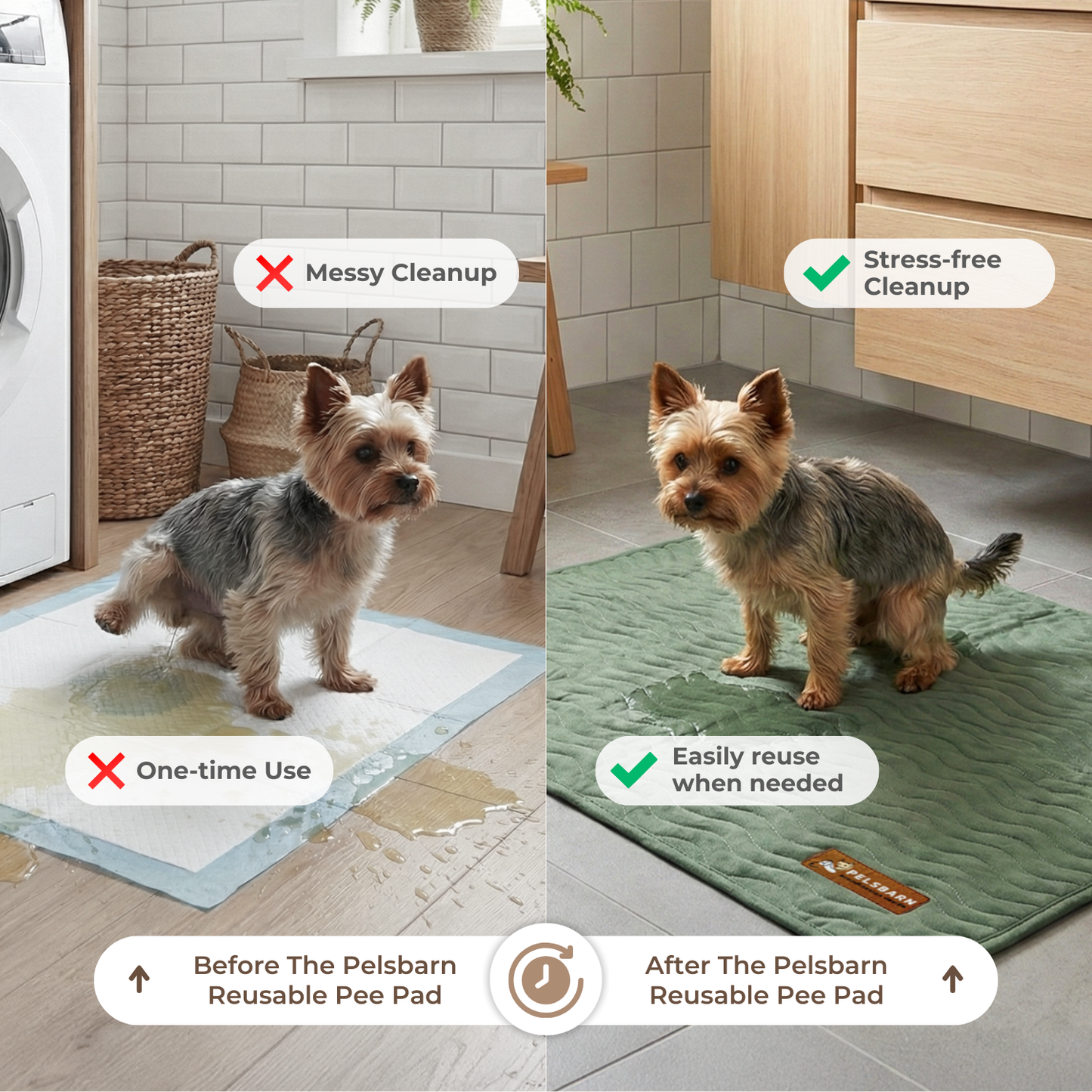 Premium Reusable Pee Pad