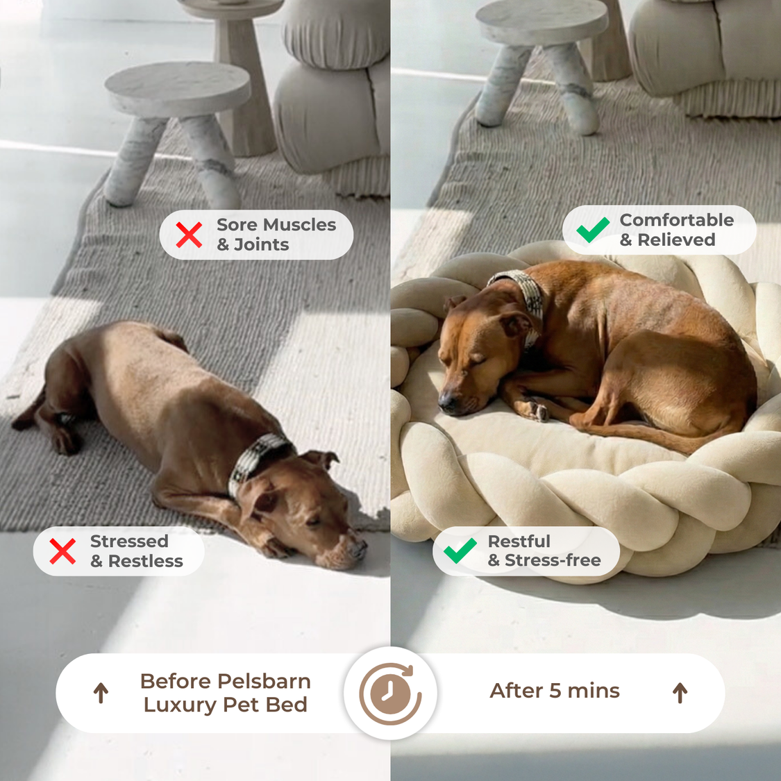 Pelsbarn Luxury Pet Bed