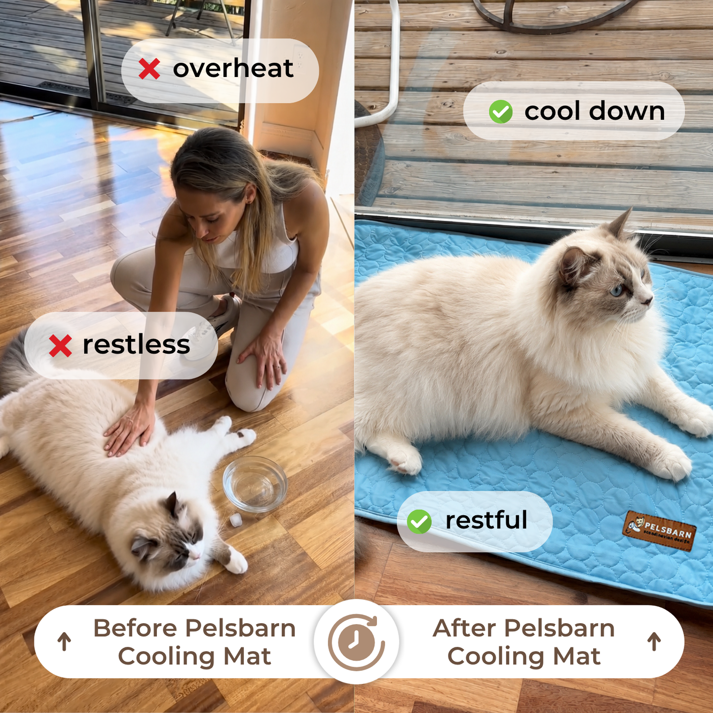 Pelsbarn Cooling Mat for Cats