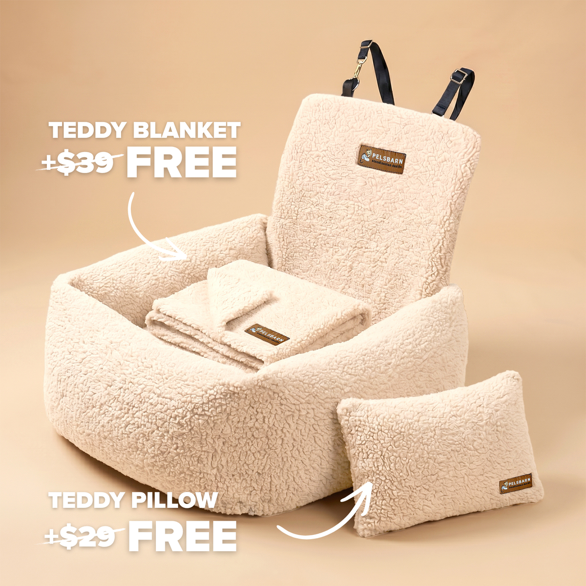 Teddy Car Bed