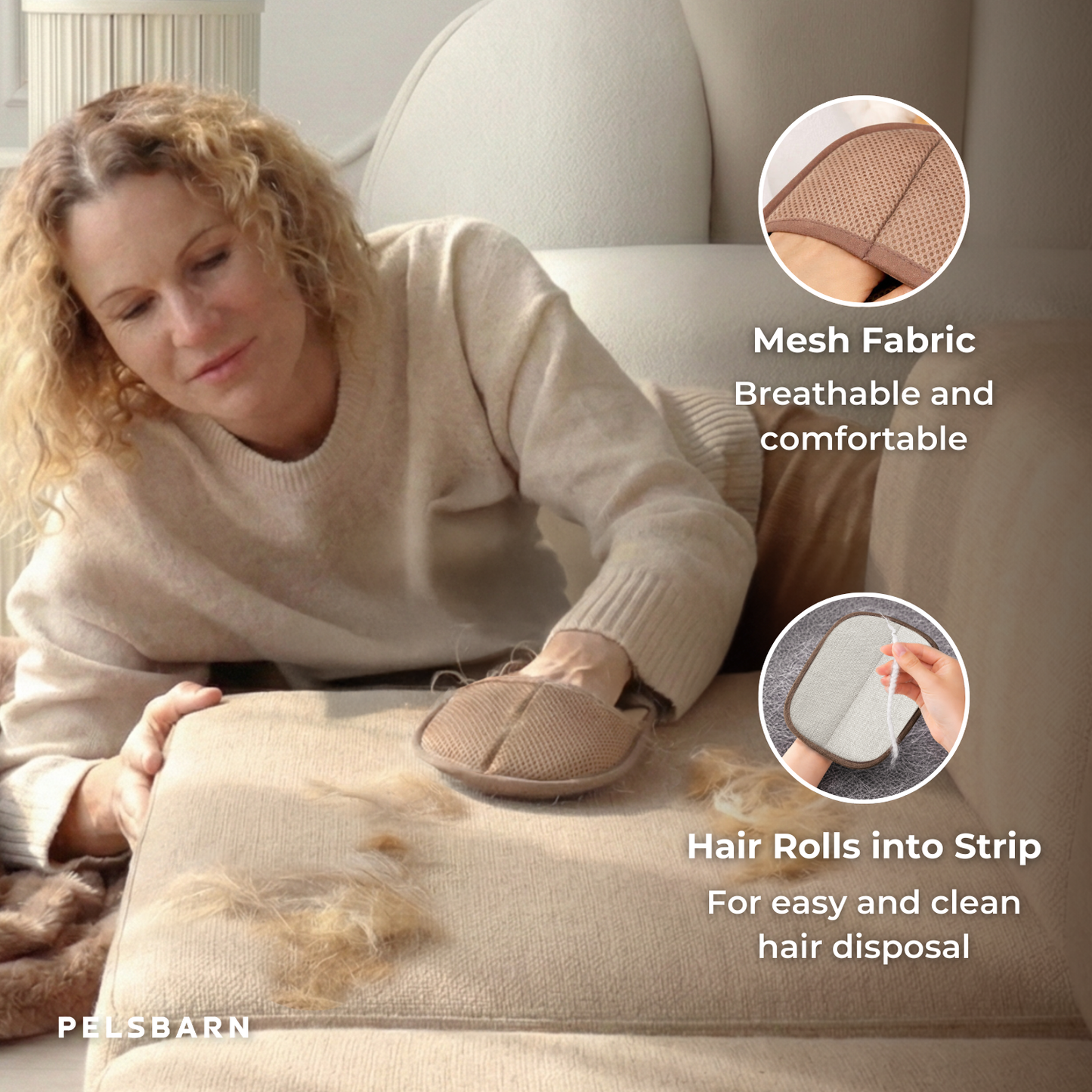 Pelsbarn Hair Removal Glove