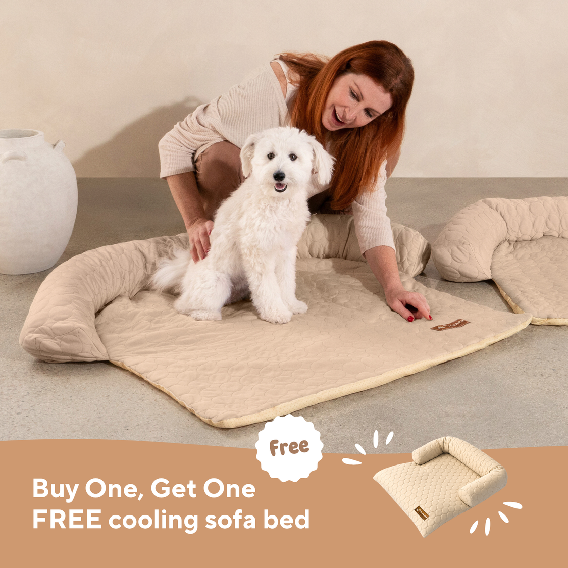 Pelsbarn Cooling Bed (4x more effective) BOGO Deal