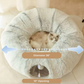 2-in-1 Cat Tunnel Bed