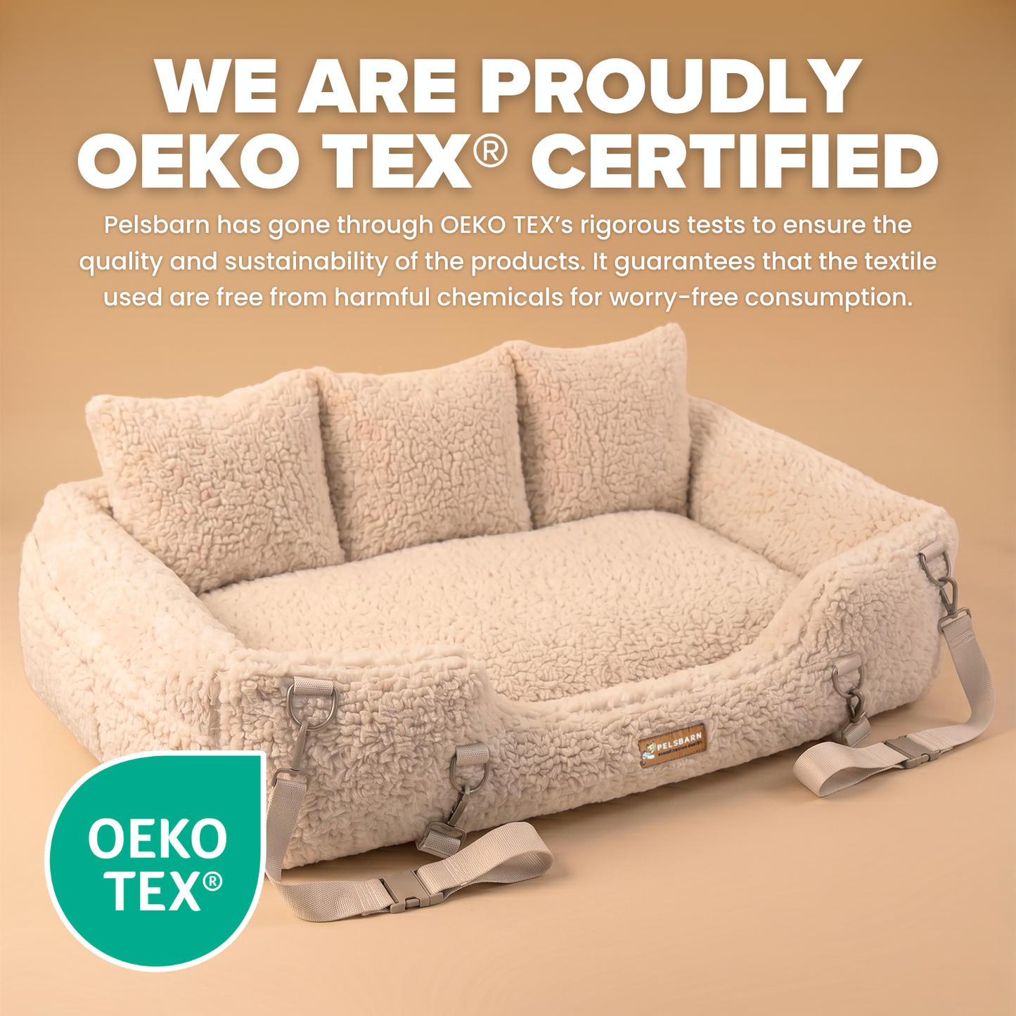 Pelsbarn Cozy Car Seat XL