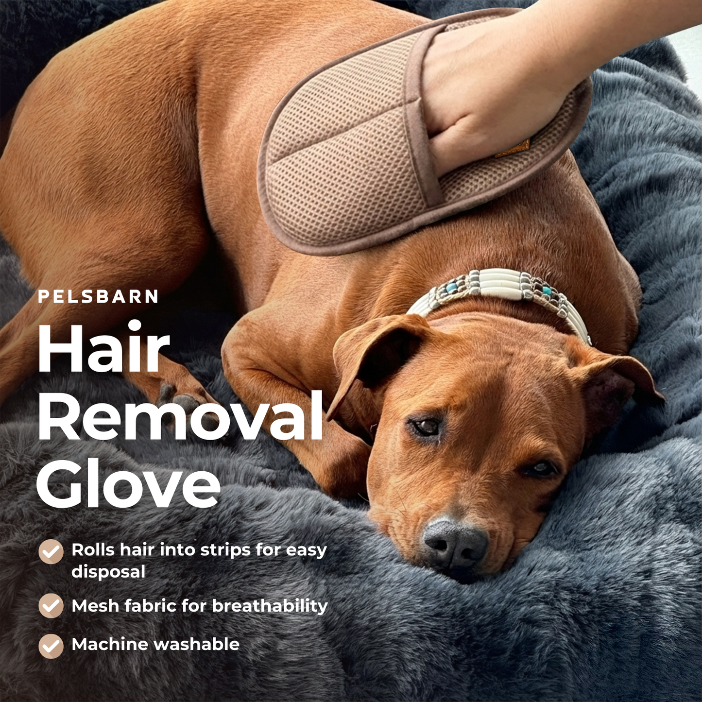 Pelsbarn Hair Removal Glove