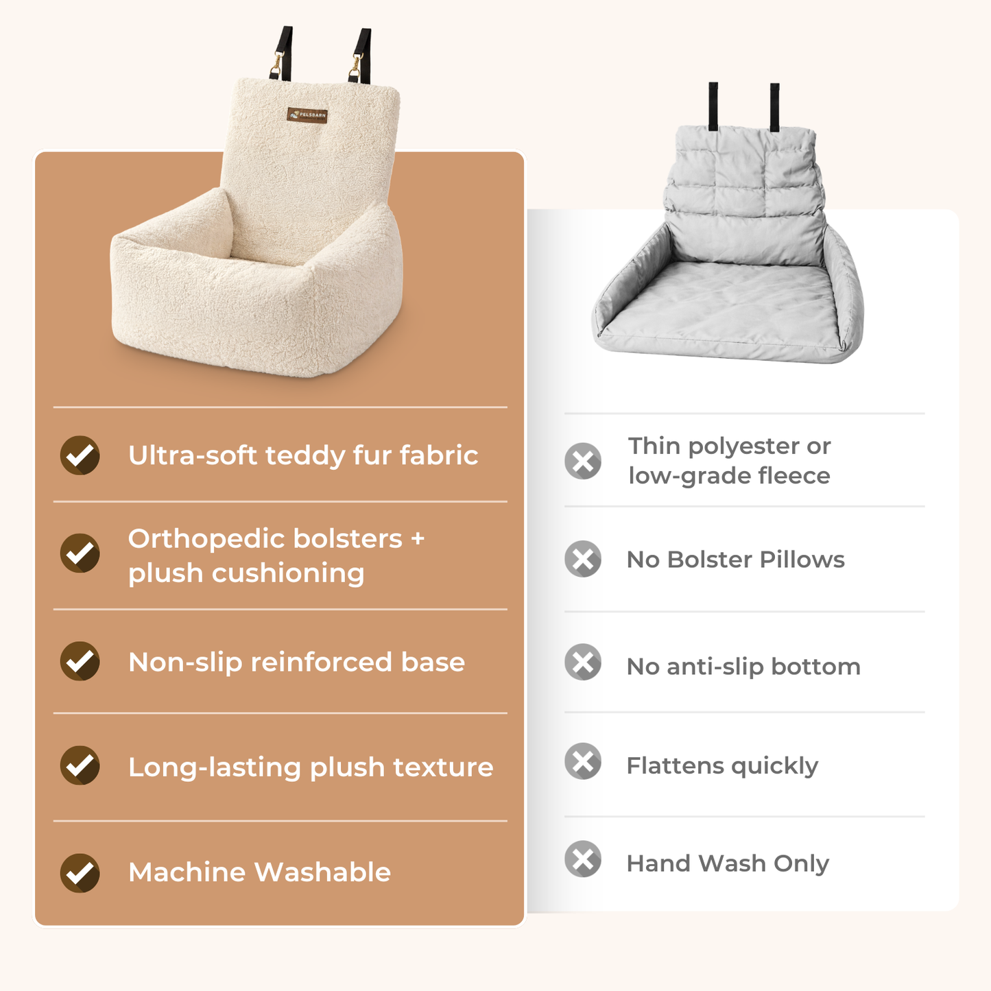 Pelsbarn Teddy Car Bed