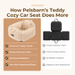 Pelsbarn Teddy Cozy Car Seat