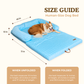 Cama refrescante para perros de tamaño humano