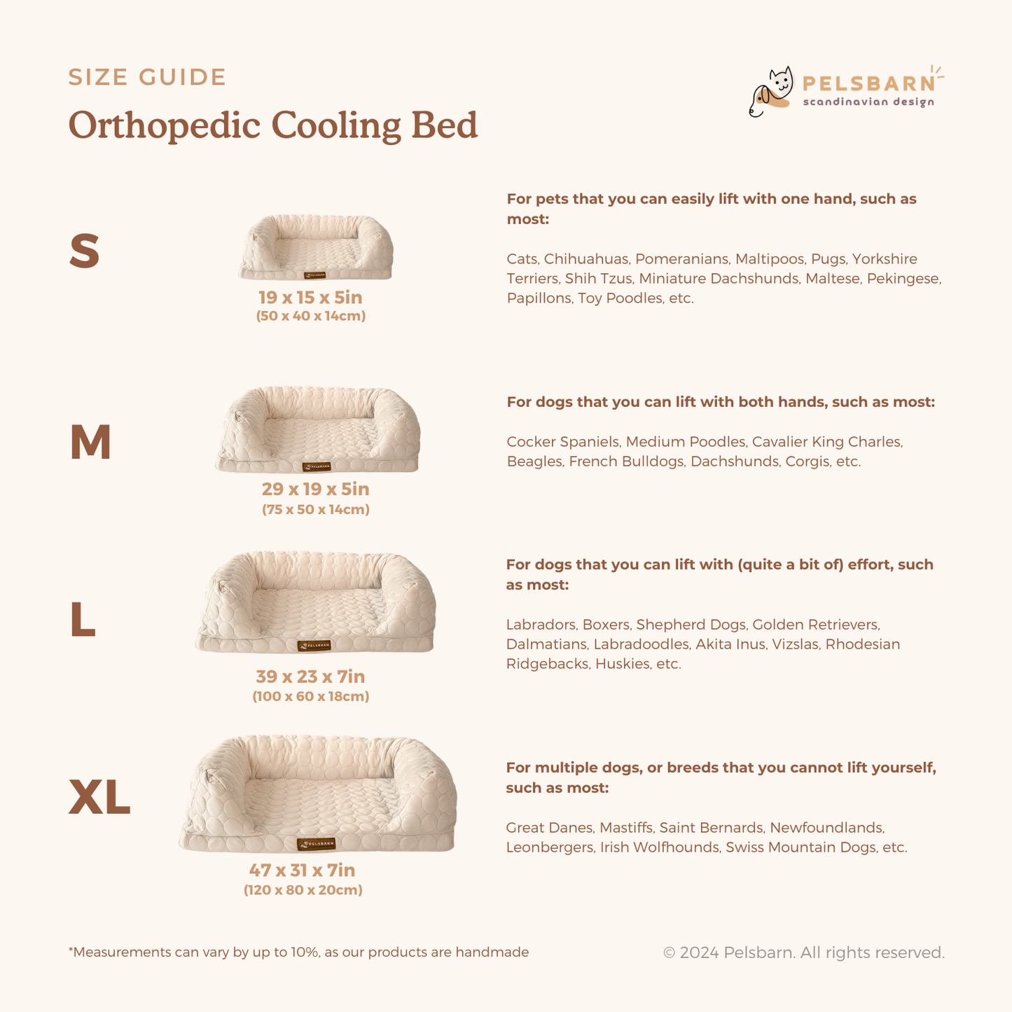 Cooling Orthopedic Bed